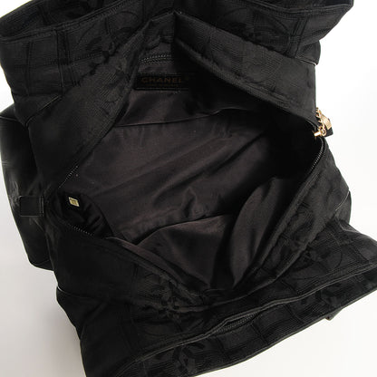 Chanel Nylon Travel Zip Tote Black 5 of 8