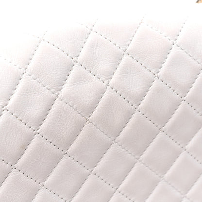 Chanel Lambskin Quilted Medium Boy Flap White 16 of 20