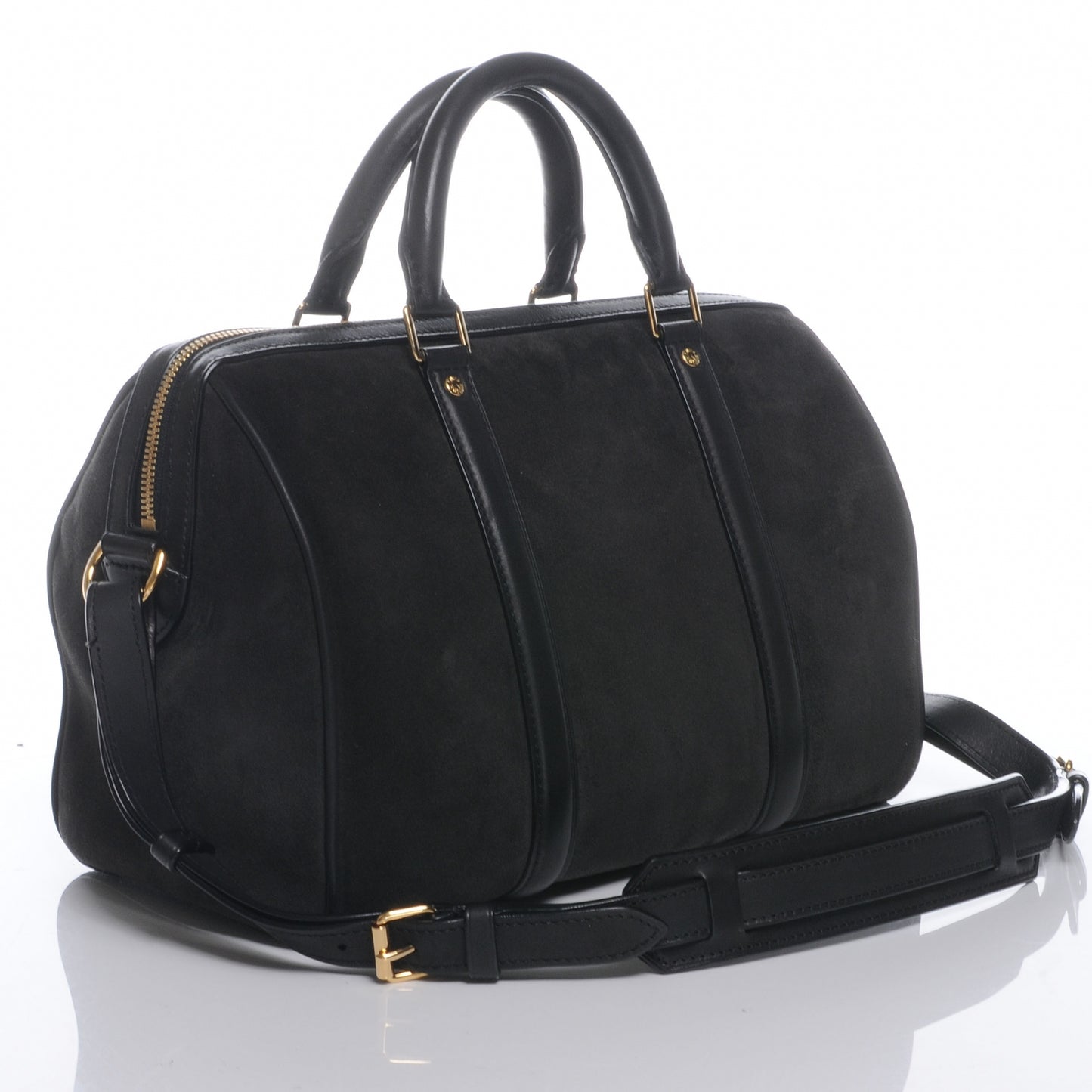 Suede Calfskin SC Bag PM Asphalt