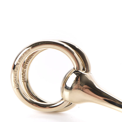 Hermes Permabrass Mors Scarf Ring Gold 4 of 5
