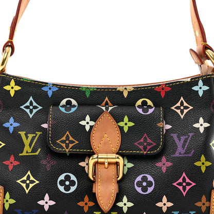 Louis Vuitton Monogram Multicolor Eliza Black 5 of 13