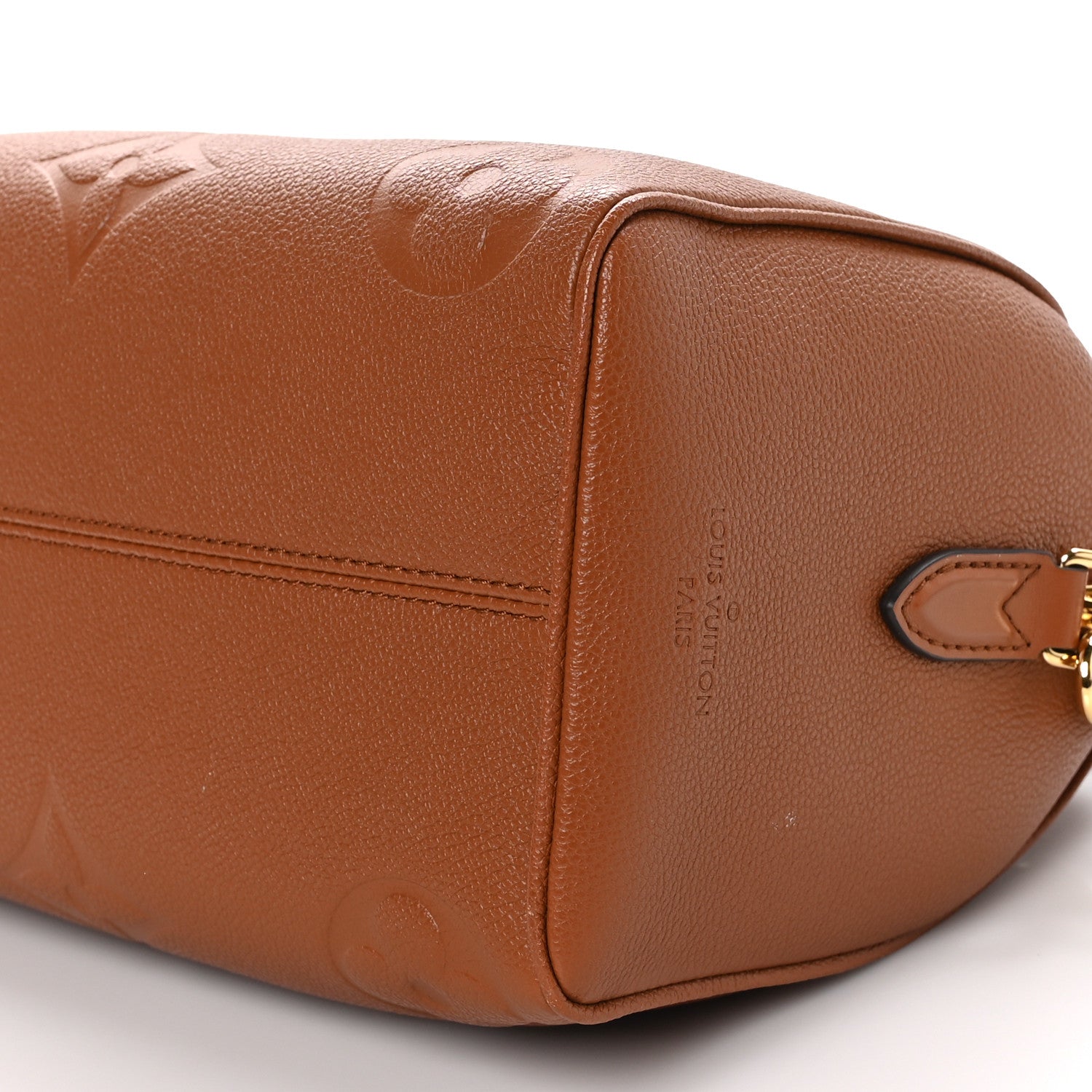 Louis Vuitton Empreinte Monogram Giant Speedy Bandouliere 25 Cognac 9 of 10