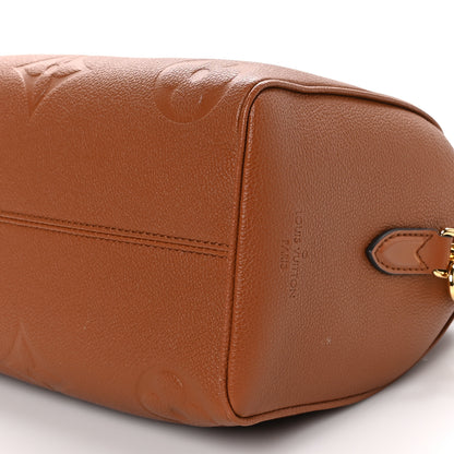 Louis Vuitton Empreinte Monogram Giant Speedy Bandouliere 25 Cognac 9 of 10