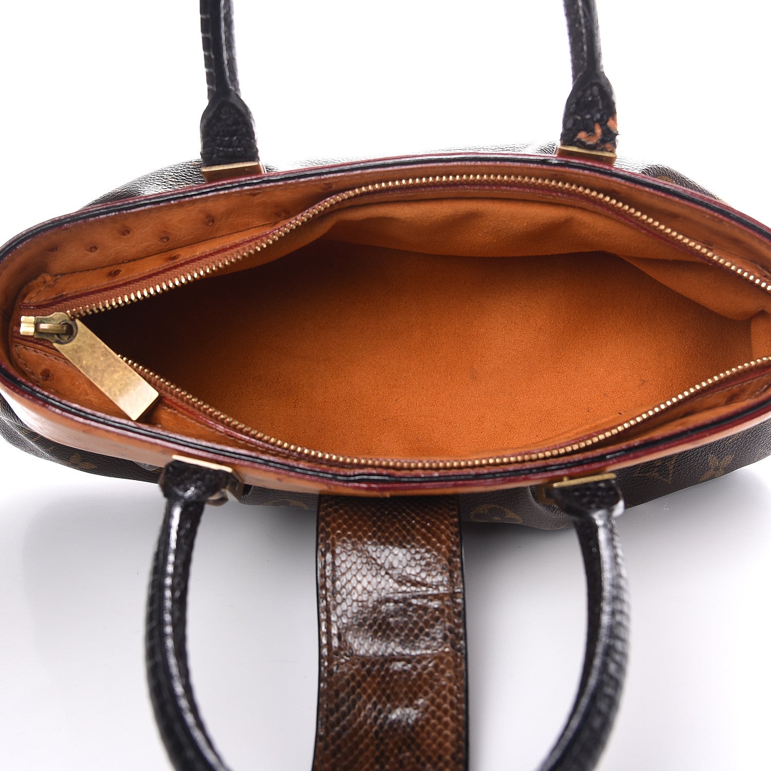 Louis Vuitton Monogram Ostrich Macha Waltz 5 of 12