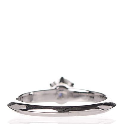 Tiffany Platinum Diamond .29ct Engagement Ring 46 3.75 3 of 5