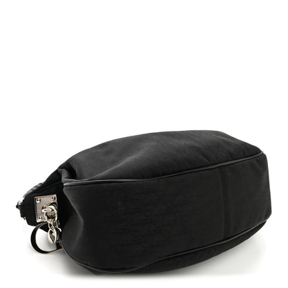 Christian Dior Nylon Monogram Lovely Hobo Black 3 of 10