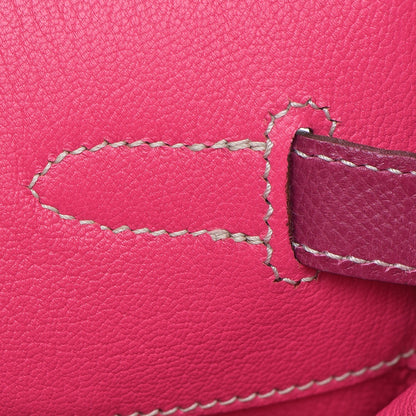 Hermes Epsom Birkin 35 Tosca Rose Tyrien 21 of 31
