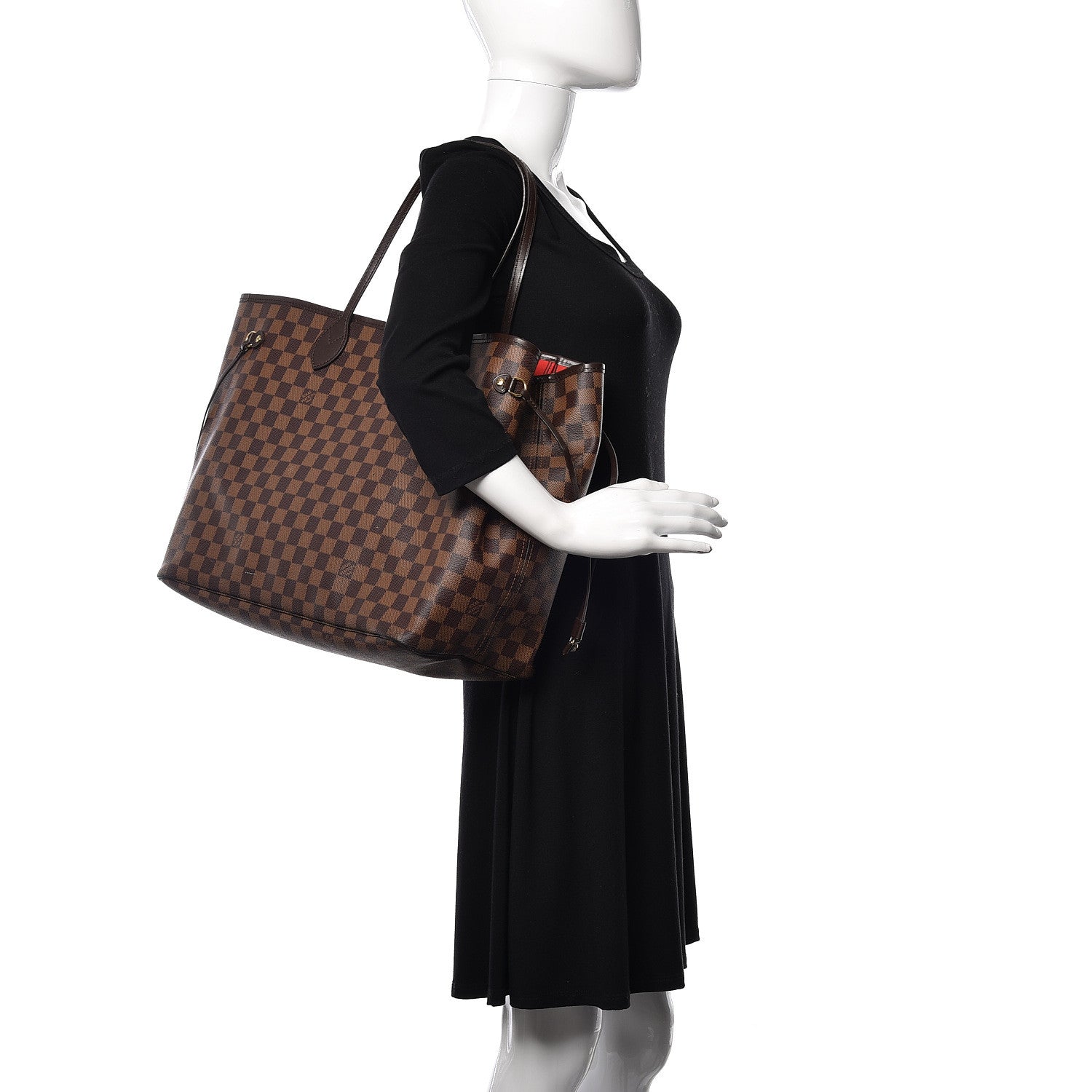 Louis Vuitton Damier Ebene Neo Neverfull GM 2 of 25