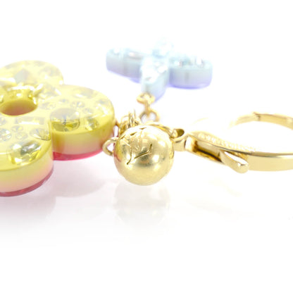 Louis Vuitton Resin Strass Glam Flower Bag Charm 3 of 5