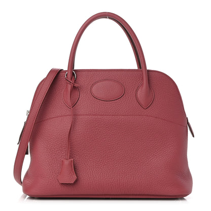 Hermes Taurillon Clemence Bolide 31 Bois De Rose 1 of 10