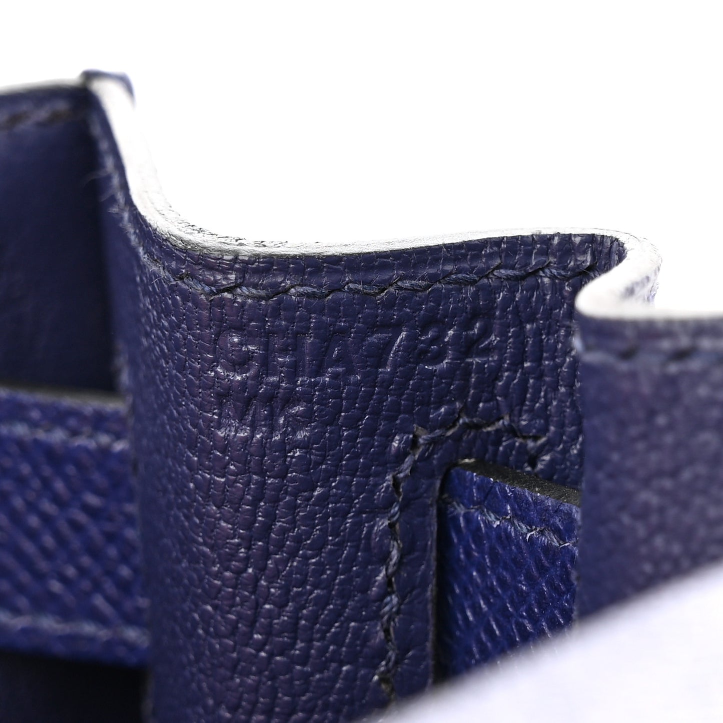 Epsom Kelly Sellier 28 Bleu Electrique
