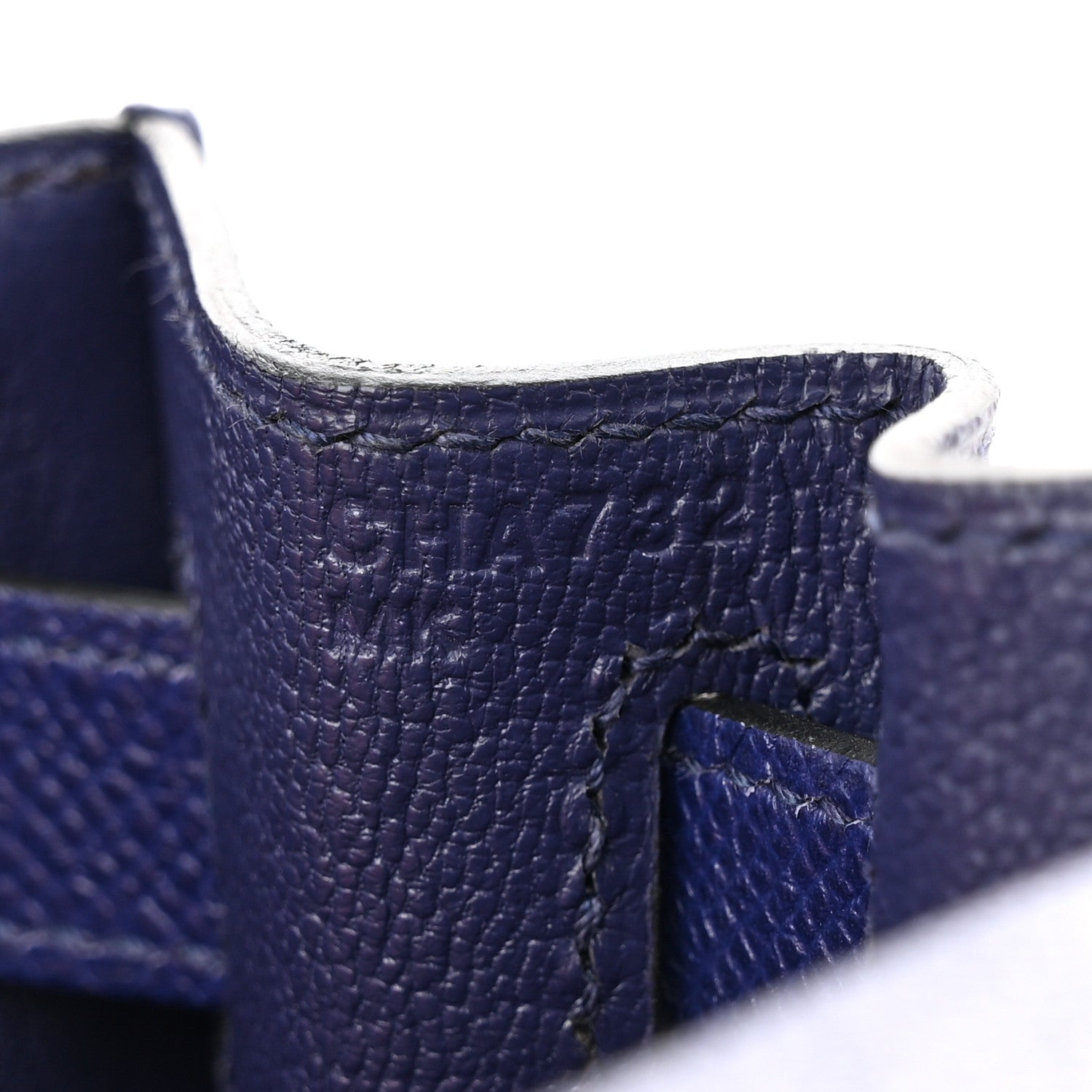 Hermes Epsom Kelly Sellier 28 Bleu Electrique 7 of 12