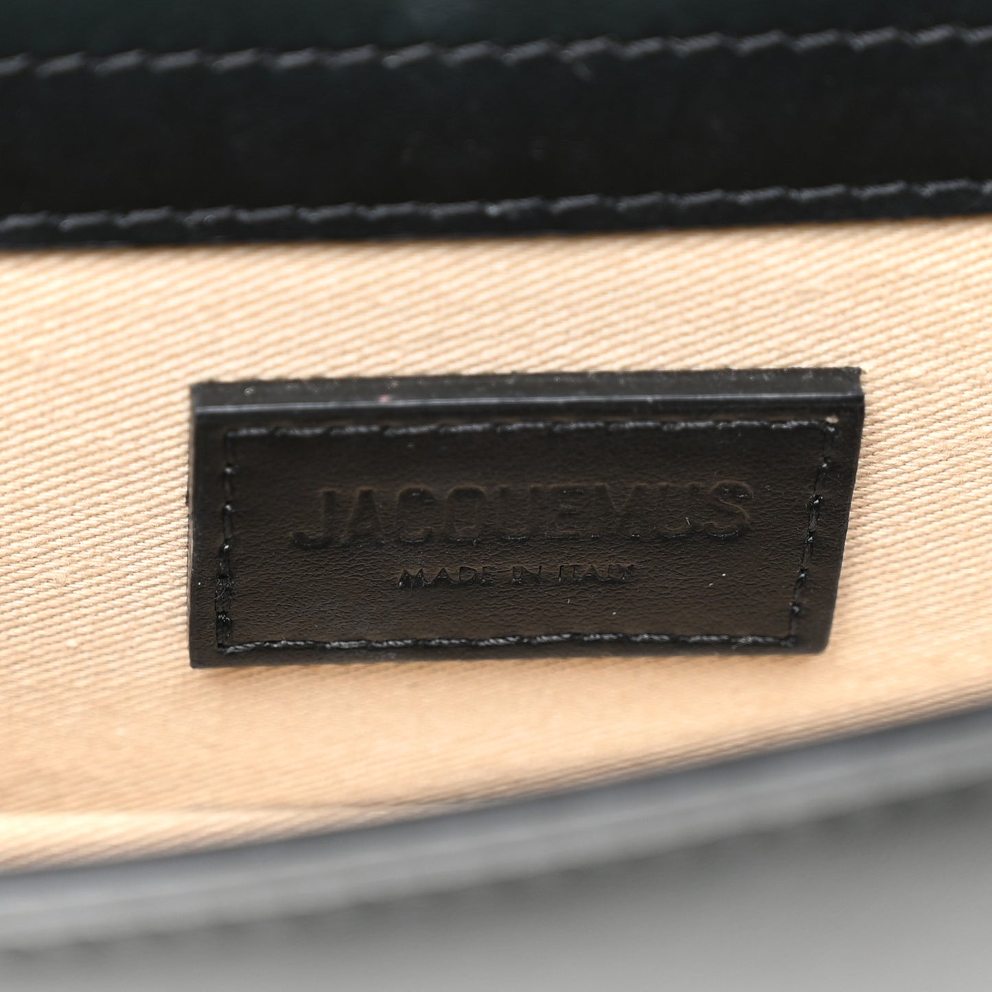 Smooth Calfskin Le Bambino Black