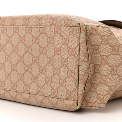 Gucci GG Supreme Monogram Messenger Diaper Bag Beige 10 of 13