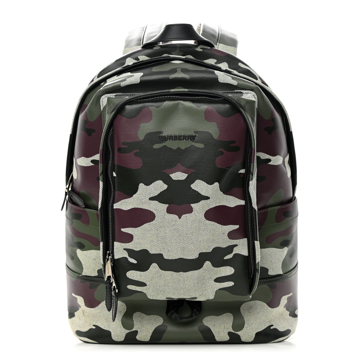 Burberry Canvas Denny Camouflage Jack Backpack Multicolor 1 of 13
