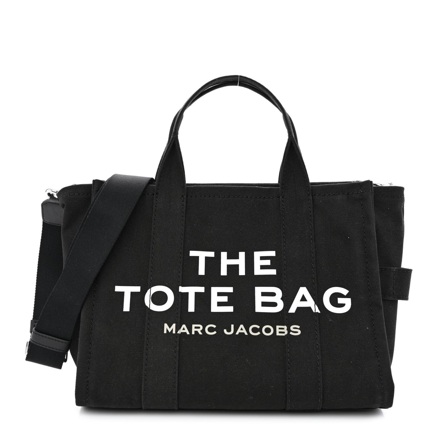 Cotton Canvas Medium The Tote Black