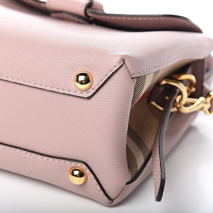 Burberry Derby Calfskin House Check Small Camberley Pale Orchid 9 of 11