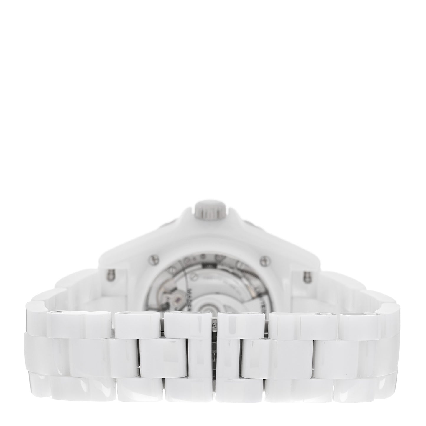 Stainless Steel Ceramic 38mm J12 Limited Edition Mademoiselle La Pausa Automatic Watch White