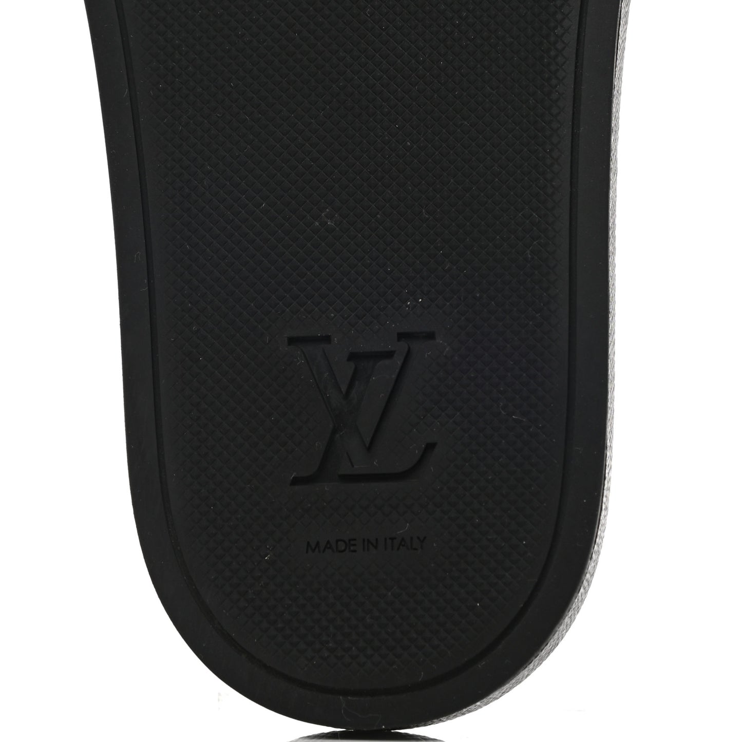 Rubber Monogram Mens Waterfront Mules 8 Macassar