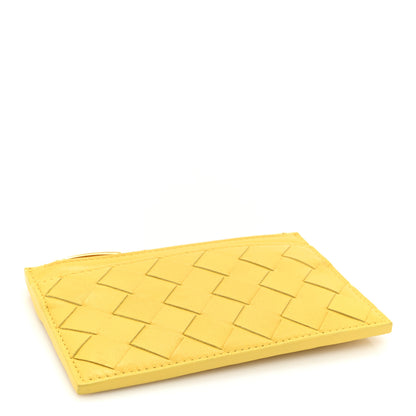 Bottega Veneta Nappa Intrecciato Key Holder Yellow 4 of 11