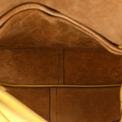 Loewe Calfskin Jacquard Mini Gate Dual Bag Dark Yellow 5 of 11