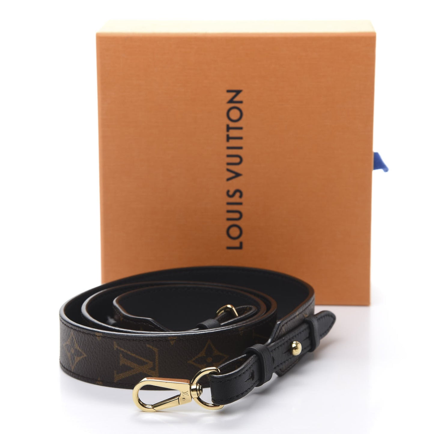 Monogram Bandouliere Shoulder Strap XL Black