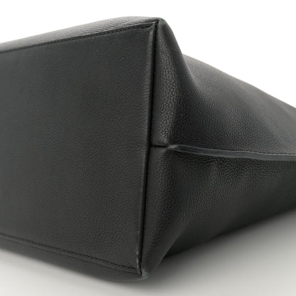 Louis Vuitton Calfskin Lockme Go Tote Black 10 of 12