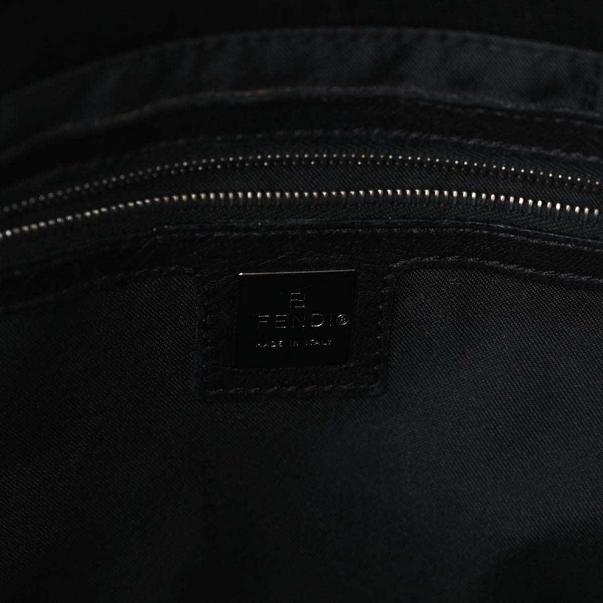 Lambskin Mama Baguette Black