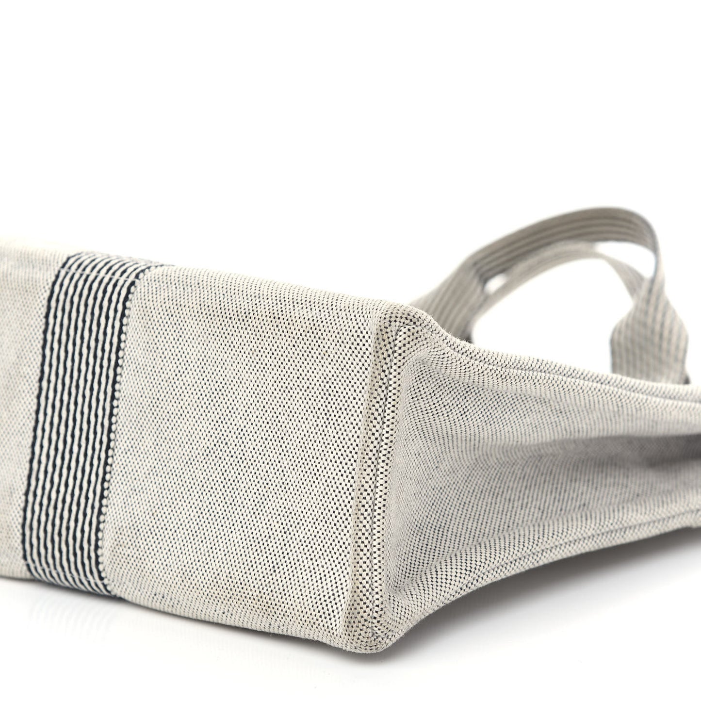 Canvas Herline MM Tote Light Grey