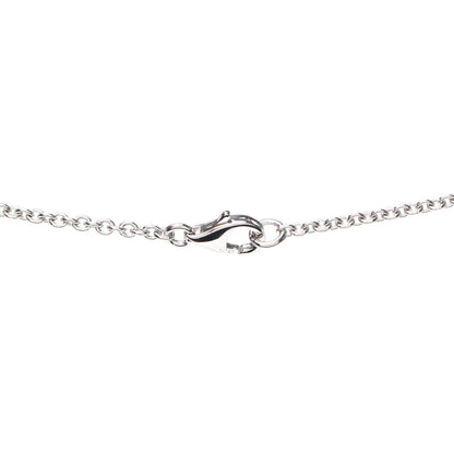 Cartier 18K White Gold Interlocking LOVE Necklace 4 of 5
