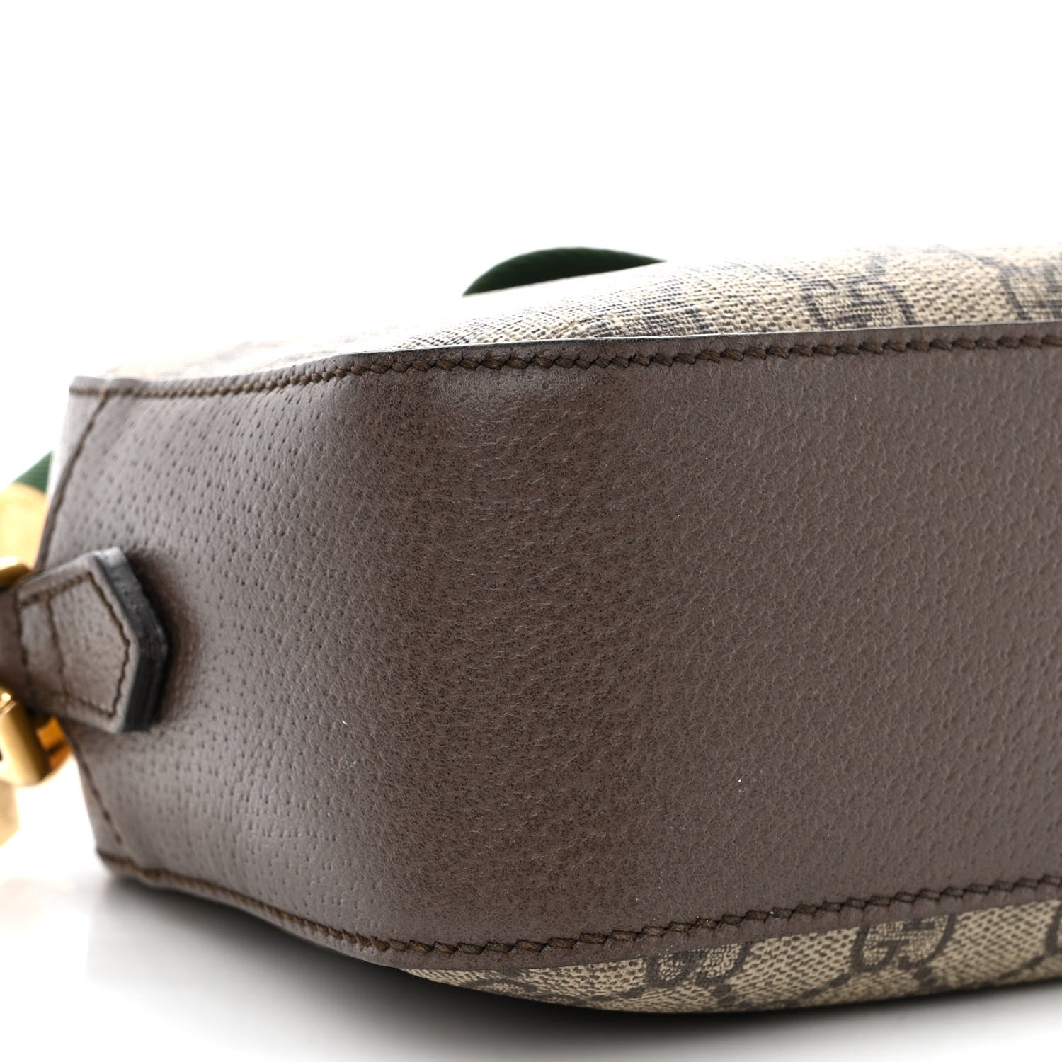 Gucci GG Supreme Monogram Web Neo Vintage Shoulder Bag Beige New Acero Crop 9 of 14