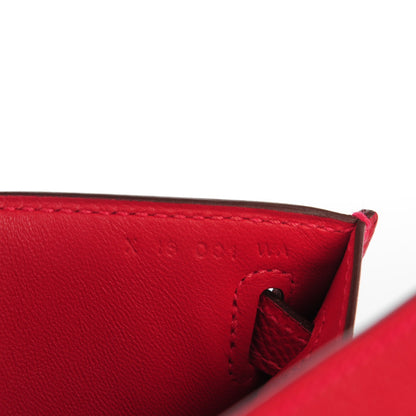 Hermes Epsom Kelly Pochette Clutch Rouge Casaque 13 of 18