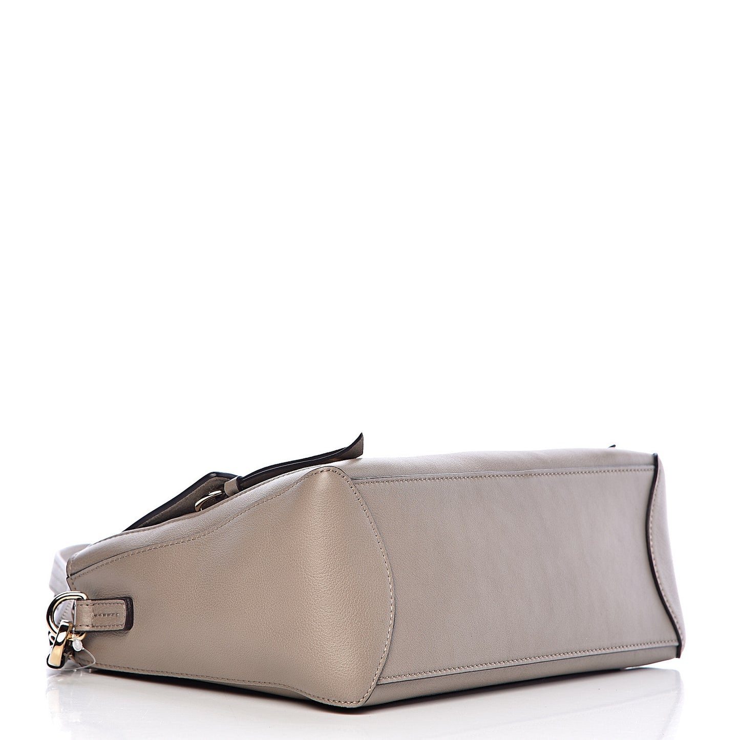 Calfskin Small Faye Day Shoulder Bag Motty Grey