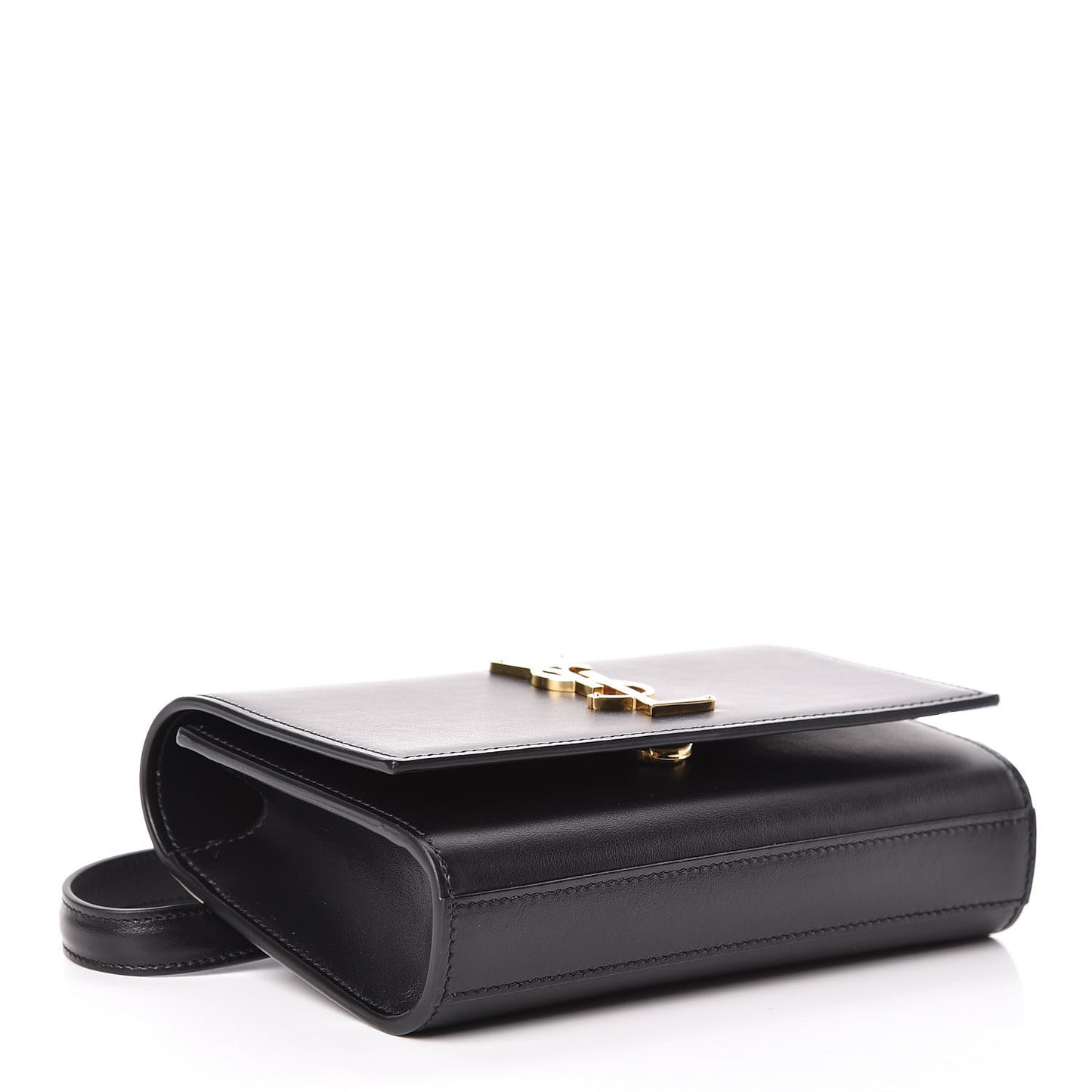 Smooth Calfskin Monogram Kate Belt Bag Black