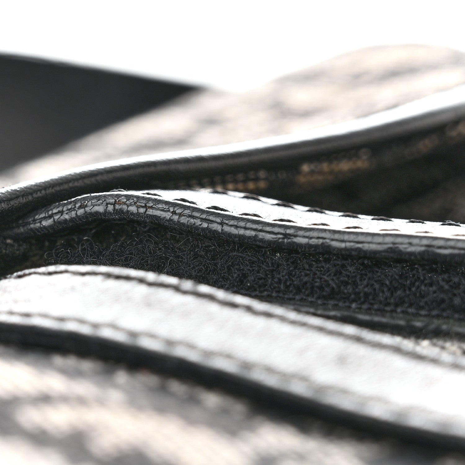 Christian Dior Monogram Saddle Bag Black 12 of 17