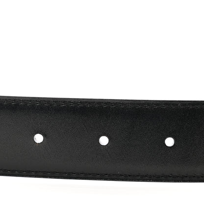 Hermes Box Togo 32mm Belt Strap 90 36 Black Etain 5 of 6