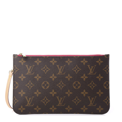 Louis Vuitton Monogram Neverfull MM GM Pochette Pivoine 1 of 7