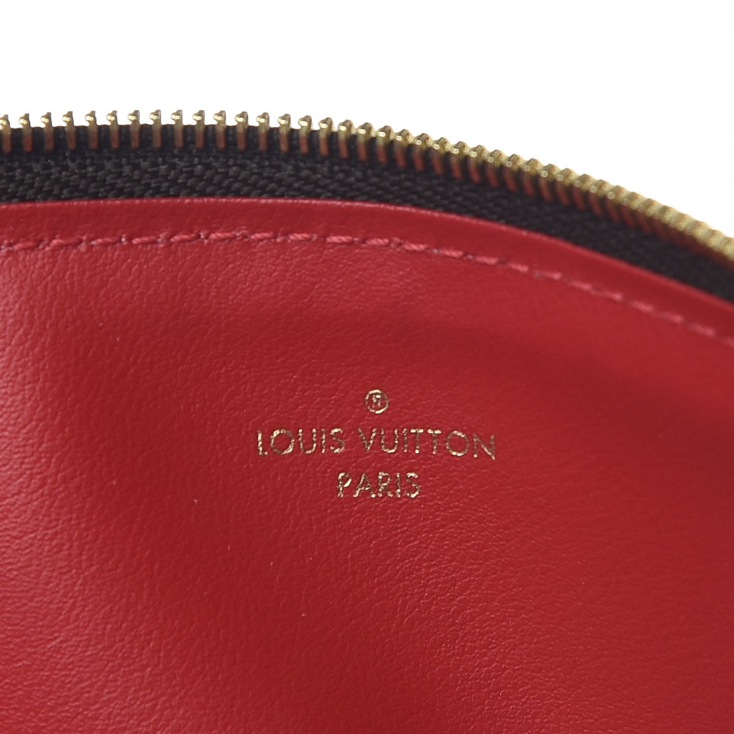 Damier Ebene Felicie Chain Wallet Zippered Insert