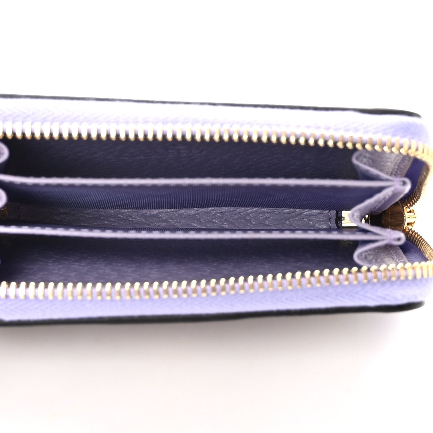 Monogram Jumbo GG Textured Dollar Calfskin Ophidia Key Card Case Beige Lapis