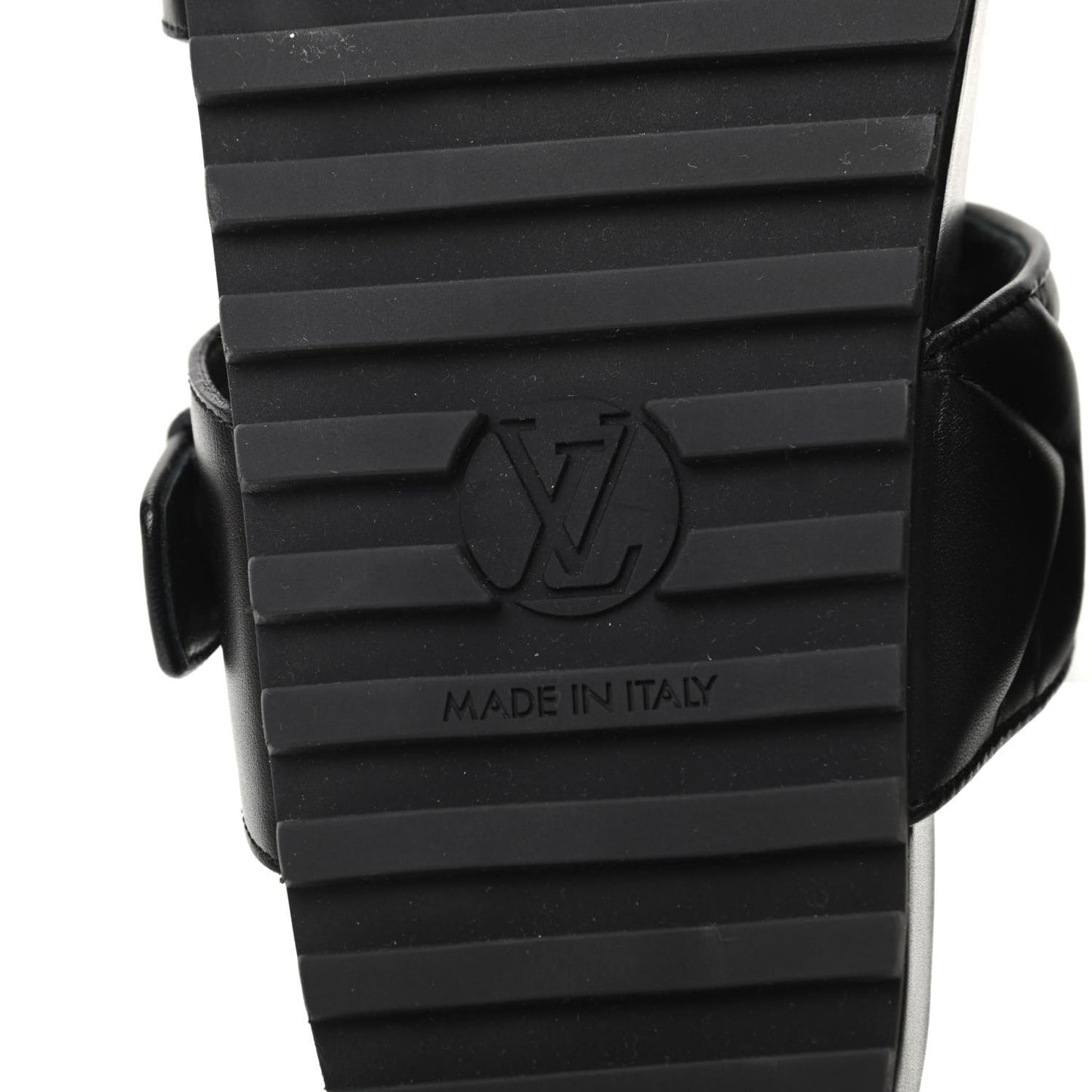 Calfskin New Wave Bom Dia Mule Sandals 37 Black