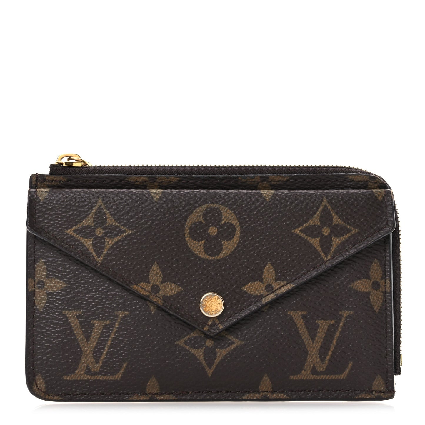 Monogram Recto Verso Card Holder Black