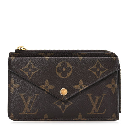 Louis Vuitton Monogram Recto Verso Card Holder Black 1 of 8