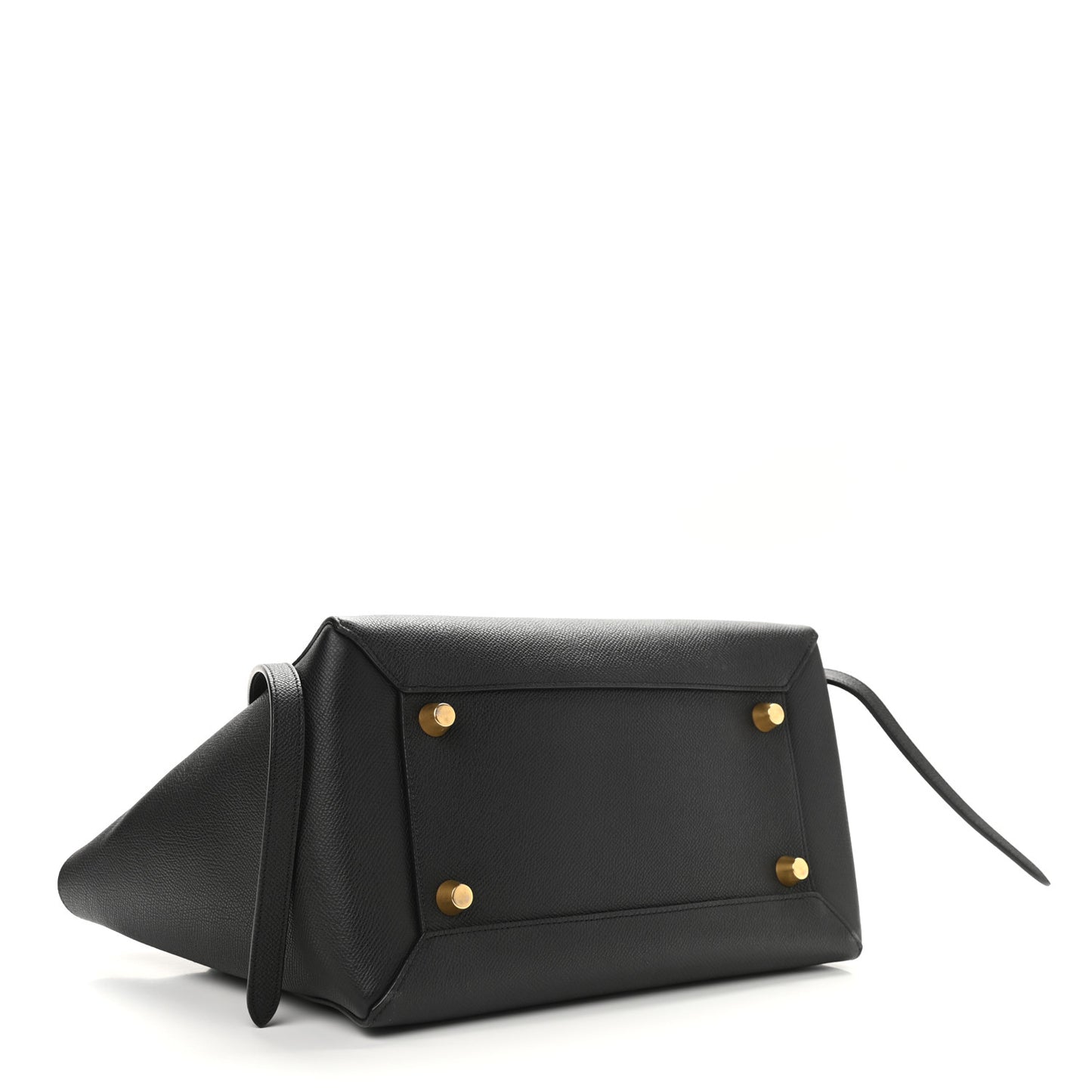 Grained Calfskin Belt Bag Black