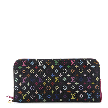 Louis Vuitton Monogram Multicolor Insolite Wallet Black Grenade 1 of 10