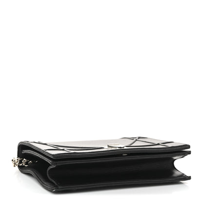 Christian Dior Lambskin Medium Diorama Flap Bag Black 4 of 13