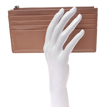 Christian Dior Patent Lady Dior Convertible Clutch Inserts Rose Des Vents 2 of 12