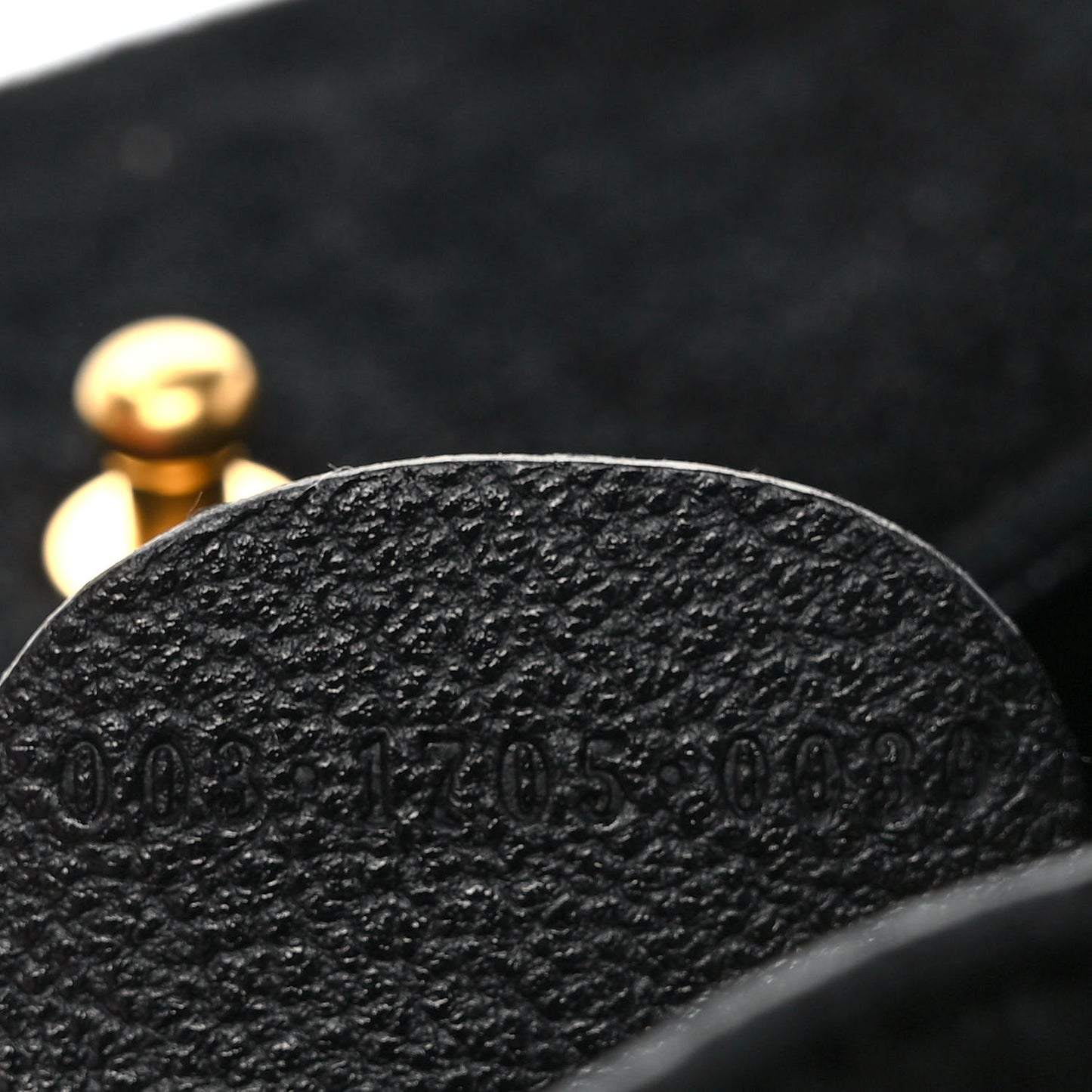 Calfskin Suede Bamboo Backpack Black