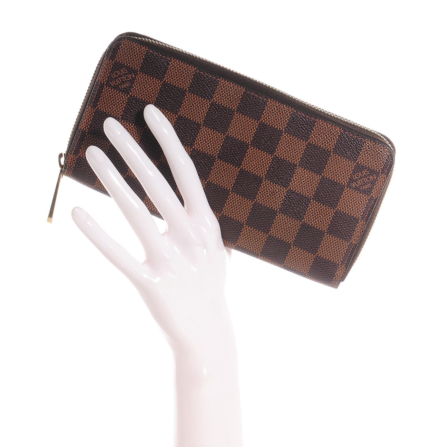 Damier Ebene Zippy Wallet