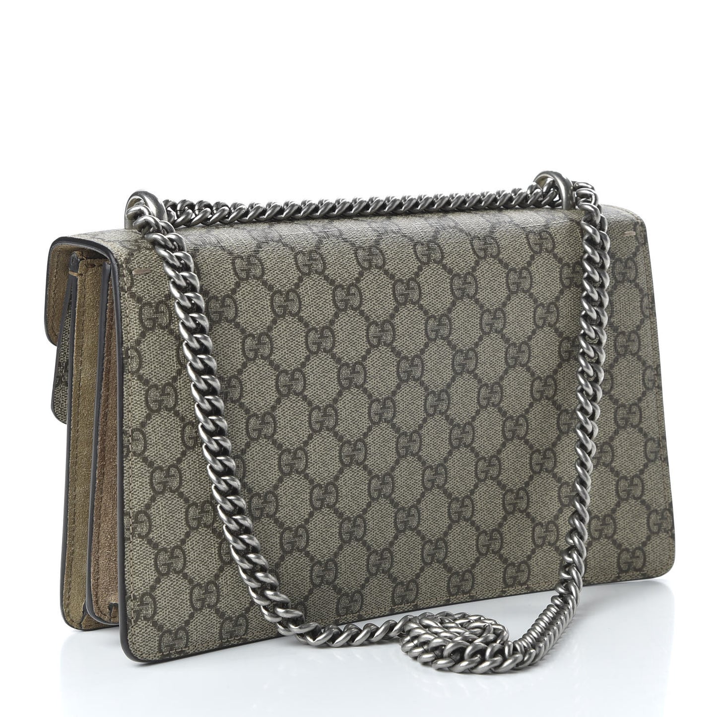 GG Supreme Monogram Small Dionysus Shoulder Bag Taupe