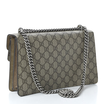 Gucci GG Supreme Monogram Small Dionysus Shoulder Bag Taupe 3 of 10